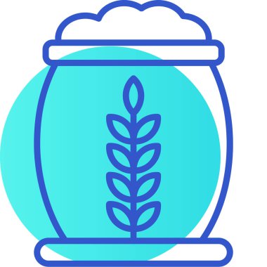 Kavanoz kavanozu simgesi modayla izole edilmiş arkaplan