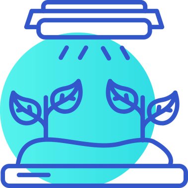 bitki web simgesi basit tasarım