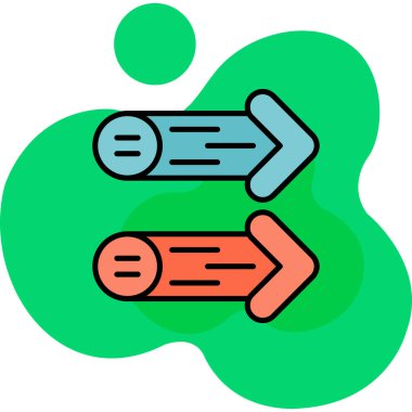 Seo simgesinin vektör illüstrasyonu