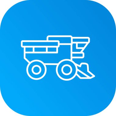 Çiftlik ikonu renkli çizginin vektör çizimi. güzel tarım elementleri tarım simgesi olarak da kullanılabilir.