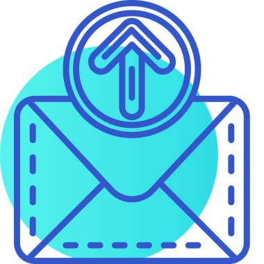 e- posta simgesi, vektör illüstrasyonu