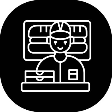 vektör işçisi resimleme