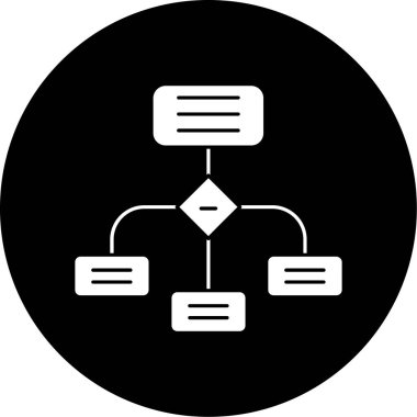 şebeke. Web simgesi basit illüstrasyon