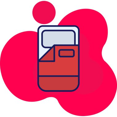 - Araba. Web simgesi basit illüstrasyon