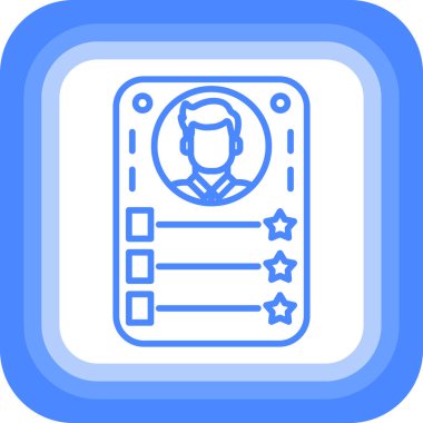 Rozet. Web simgesi basit illüstrasyon