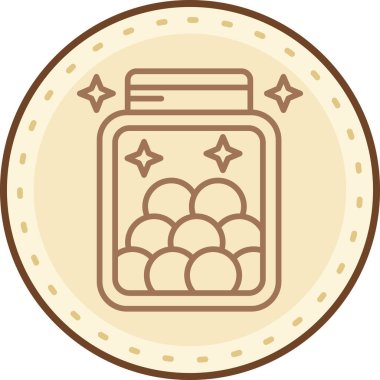 Gıda simgesinin vektör illüstrasyonu