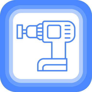 araba tamir servisi tornavida simgesi - taslak biçimi