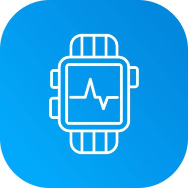 akıllı beat simgesi soyut arkaplanda izole edildi