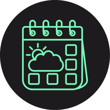 hava simgesi vektör illüstrasyonu