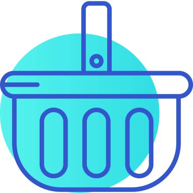 Mutfak ve pişirme vektörü simgesi