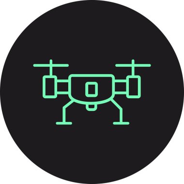 İHA. Web simgesi basit illüstrasyon