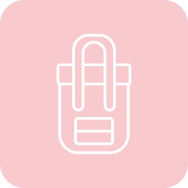 Modern b 'nin vektör illüstrasyonu eksik simgesi