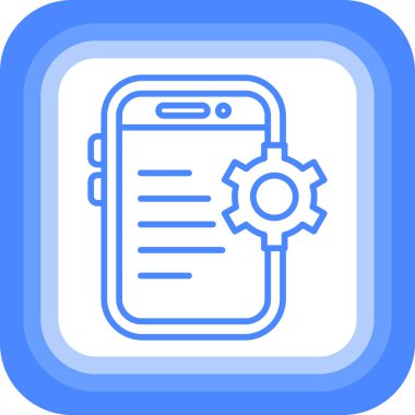 cep telefonu simgesi, vektör illüstrasyon tasarımı