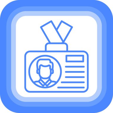 avatar. Web simgesi basit illüstrasyon