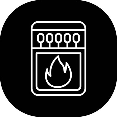 vektör ateş simgesi illüstrasyonu