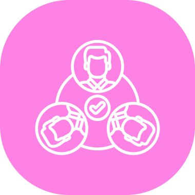 Basit vektör simgesi, yaşam şamandırasının çizimi