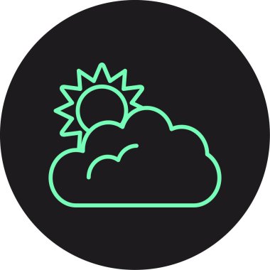 bulut simgesi vektör illüstrasyon tasarımı