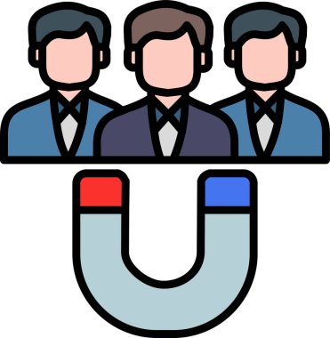 İnsan simgesinin vektör illüstrasyonu