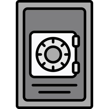 Güvenli kutu simgesi, özet biçimi