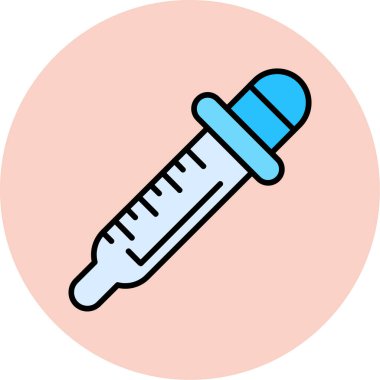 Şırınga ikonu vektör çizimi