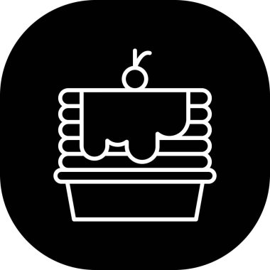 hediye simgesi vektör illüstrasyonu