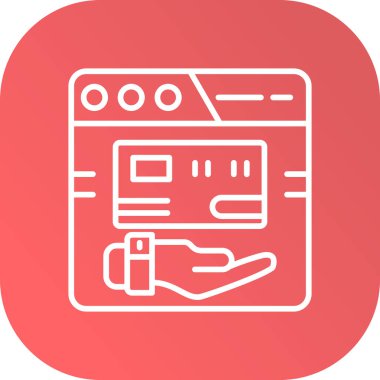 seo modern simgesinin vektör illüstrasyonu