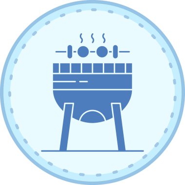 Izgara yap. Web simgesi basit illüstrasyon