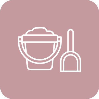 Gıda simgesinin vektör illüstrasyonu