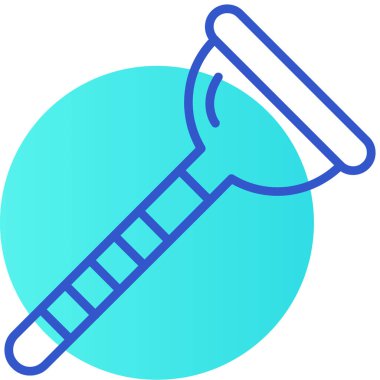 Modern bir simgenin vektör illüstrasyonu