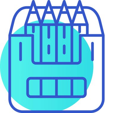 bina simgesi modern vektör illüstrasyonu