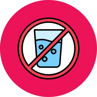 içecek ikonu vektör illüstrasyonu