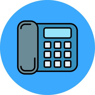 Hesap makinesi simge. Hesap makinesi vektör simgesi web için basit örnek