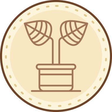 Kahve fincanı. Web simgesi basit illüstrasyon