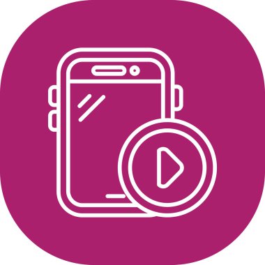 cep telefonu ikonu vektör illüstrasyonu