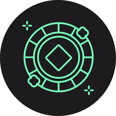 vektör pusula resimlemesi