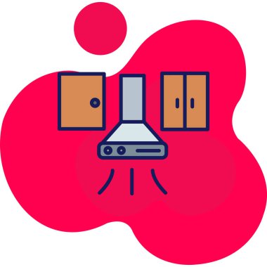 Modern b 'nin vektör illüstrasyonunda gaz ikonu yok