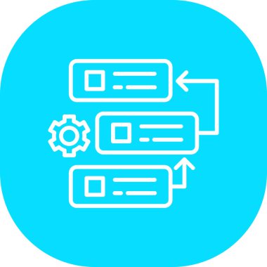 seo modern simgesinin vektör illüstrasyonu