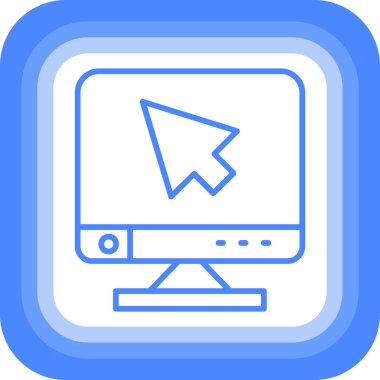 imleç vektör simgesi modern simge vektör illüstrasyonu