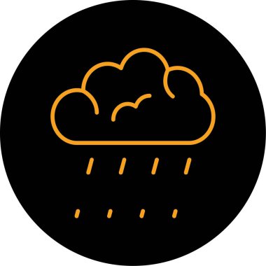 vektör Bulut simgesi illüstrasyonu