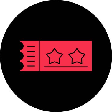 yıldız simgesi vektör illüstrasyonu