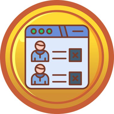 Bozuk parası olan bir adamın vektör çizimi