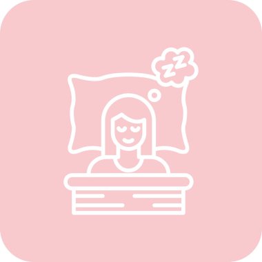 Elinde kitap olan bir kızın vektör çizimi