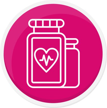 Tıbbi şişe ve tıbbi simge