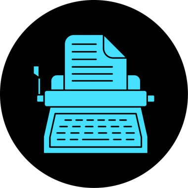 Belge simgesinin vektör illüstrasyonu