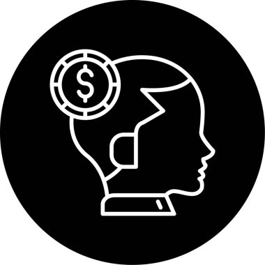 iş simgesi vektör illüstrasyonu