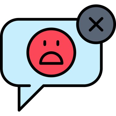 konuşma balonu ikonu vektör illüstrasyon tasarımı