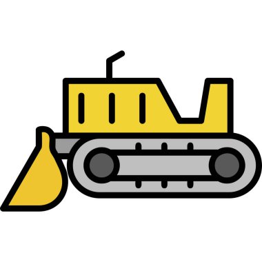 Vinç simgesi, modern vektör resimleme tasarımı