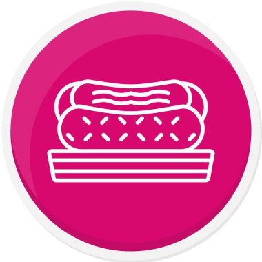 Gıda simgesinin vektör illüstrasyonu