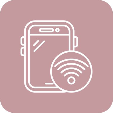 Vektör Mobil simge illüstrasyonu