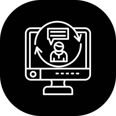 Bilgisayar Vektörü Şekil Simgesi Tasarımı